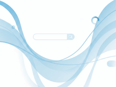 Abstract illustration representing invisible UX through seamless interface flow